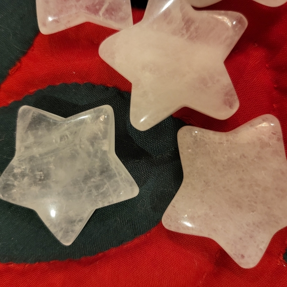 Clear Quartz Stars - Picture 3 of 3